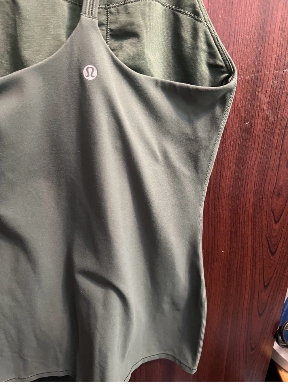 lululemon athletica Olive Green Racerback Tank